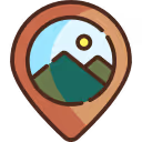 Landscape icon for Top Attractions tab