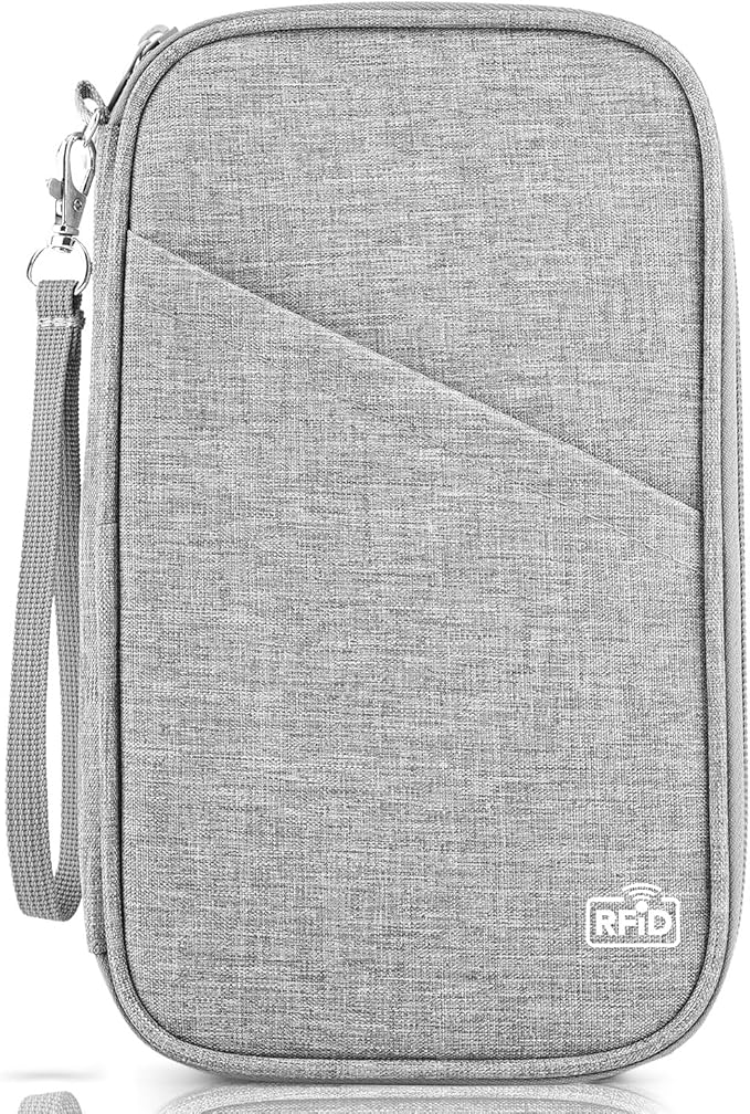 Cartera de Pasaporte con Bloqueo RFID