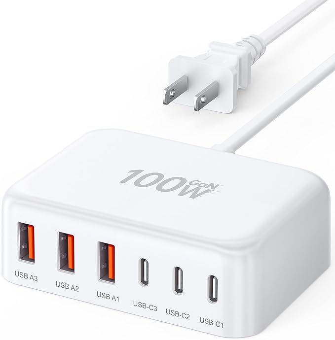 Estación de Carga USB Multi-Puerto