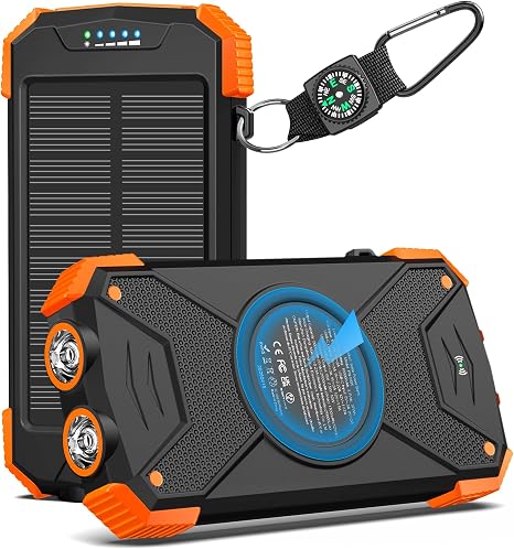 Power Bank con Carga Solar