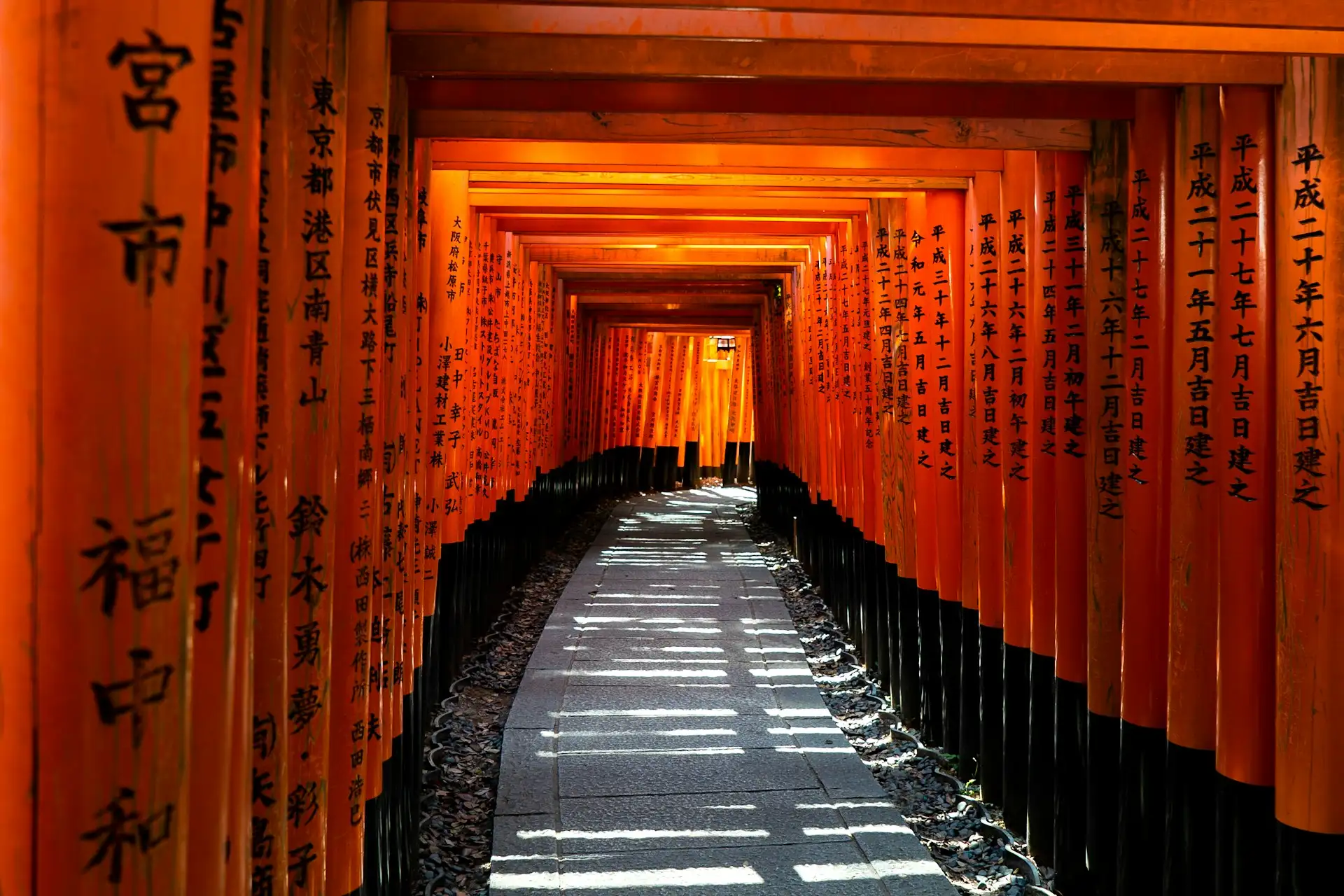 Fushimi Inari torii gates