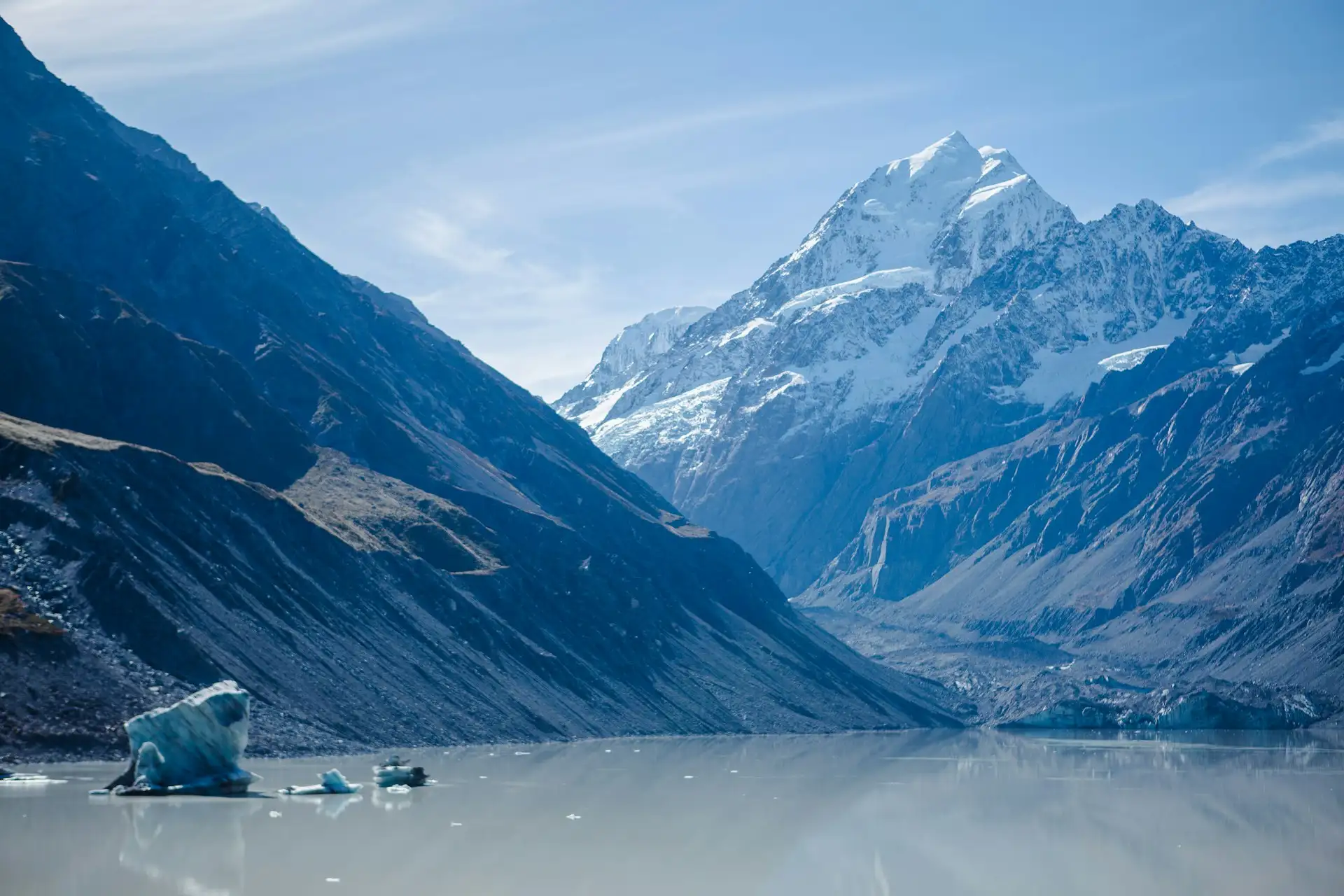 Гора Кук и долина Хукер