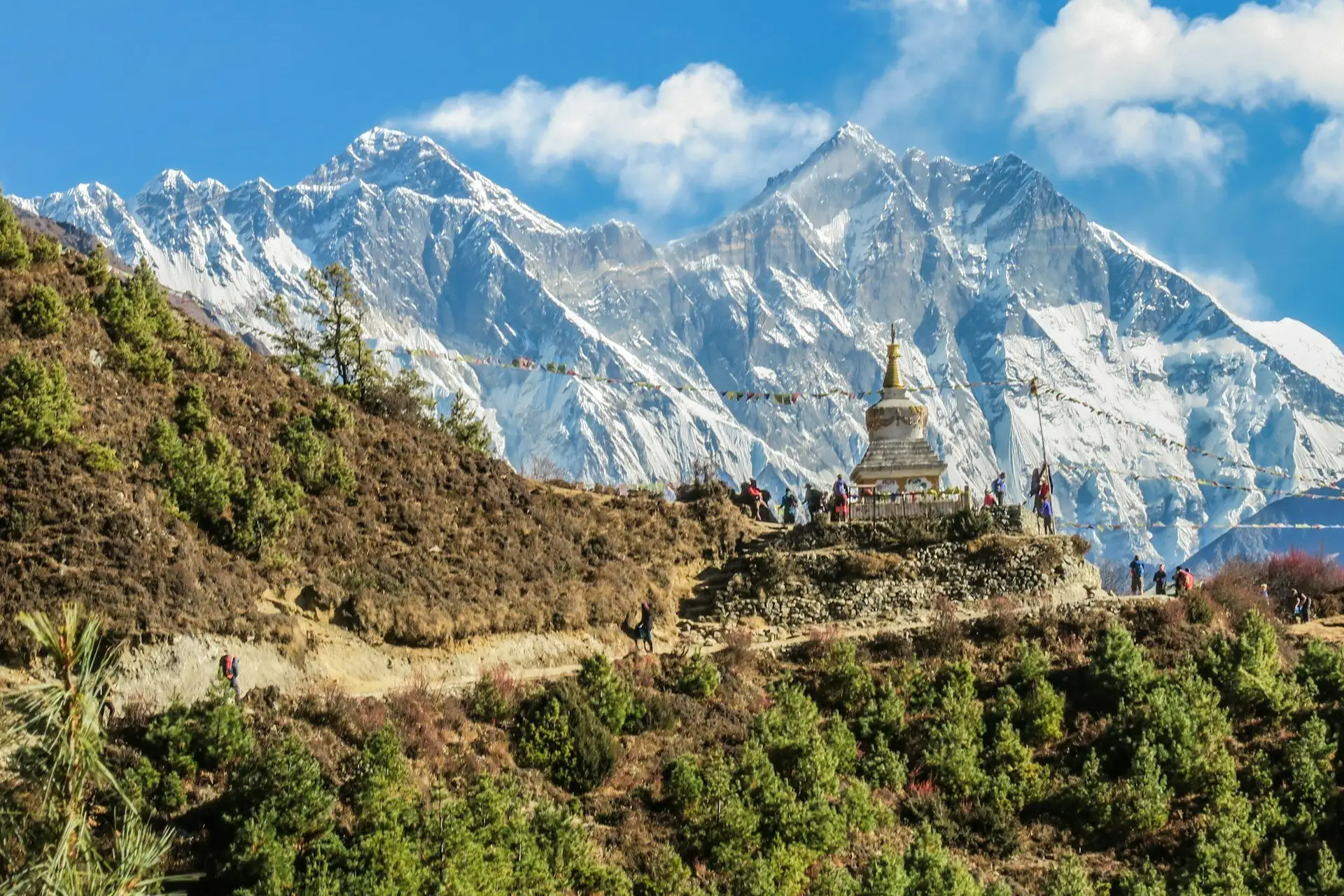 Annapurna range at dawn from Poon Hill, Nepal