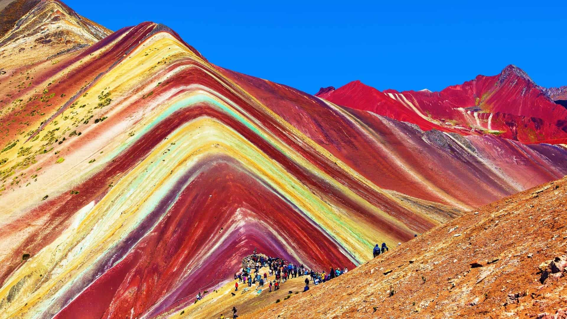 Vinicunca, the Rainbow Mountain