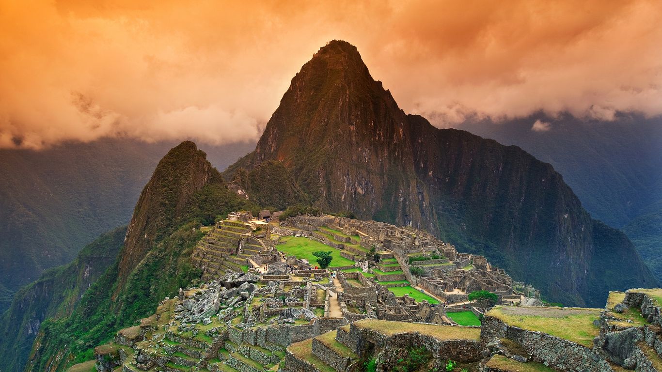 Machu Picchu at sunrise
