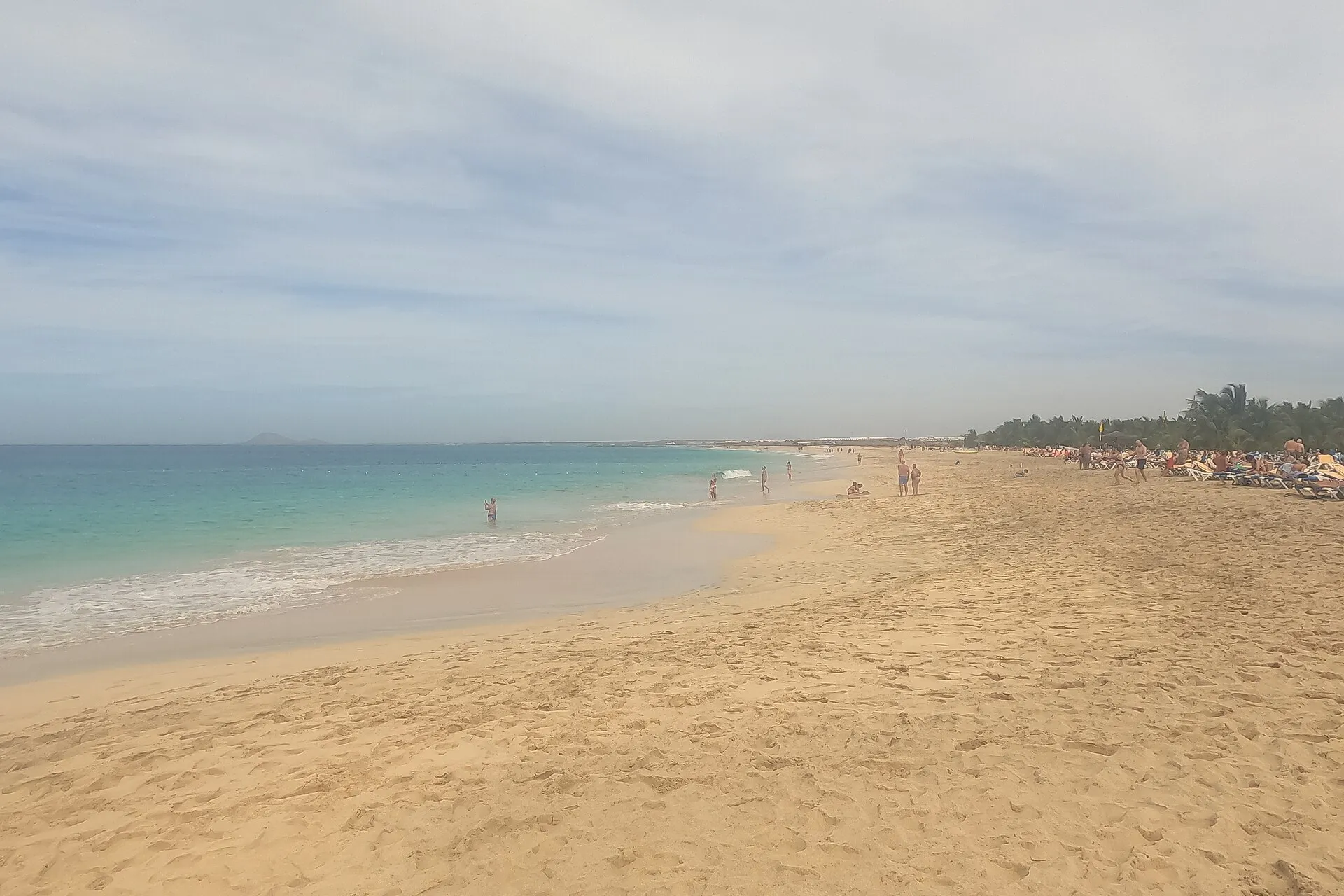 Beach near Santa Maria on Sal, Cabo Verde